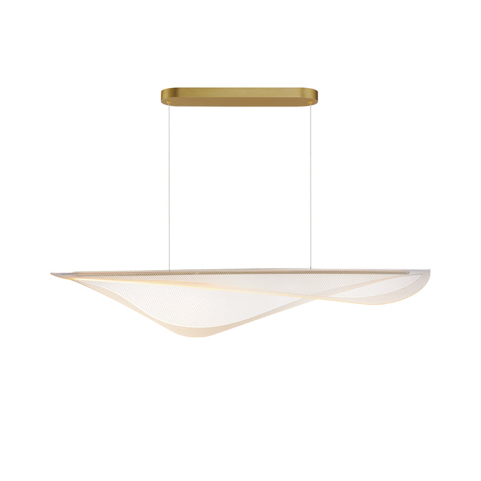 ET2 Manta 47 LED Linear Pendant Model: E24714-144GLD