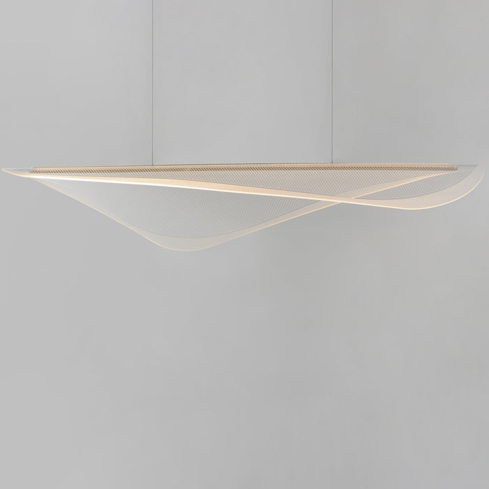 ET2 Manta 47 LED Linear Pendant Model: E24714-144GLD