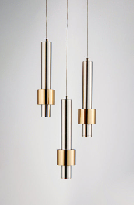 ET2 Reveal 3-Light LED Pendant Model: E24753-SNSBR