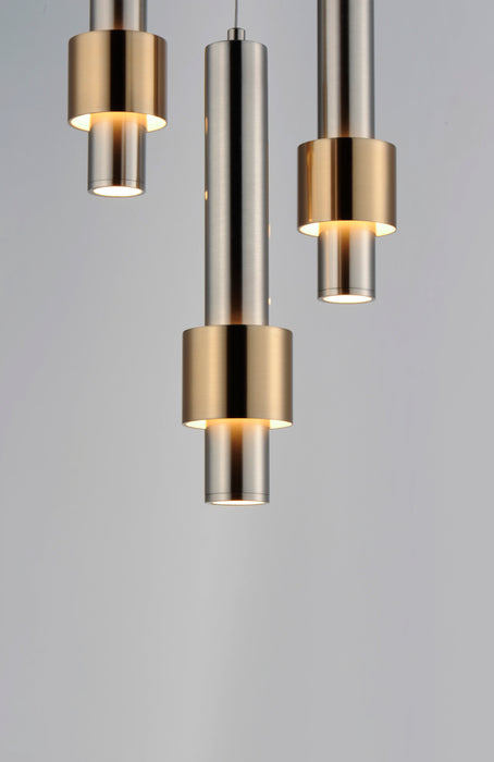 ET2 Reveal 3-Light LED Pendant Model: E24753-SNSBR