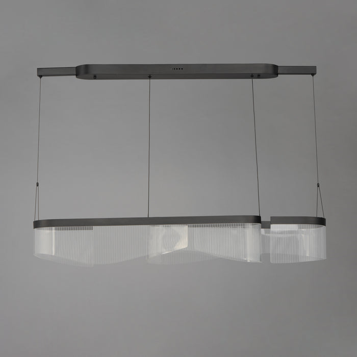 ET2 Sonata 2-Light Linear LED Pendant Model: E24774-133BK