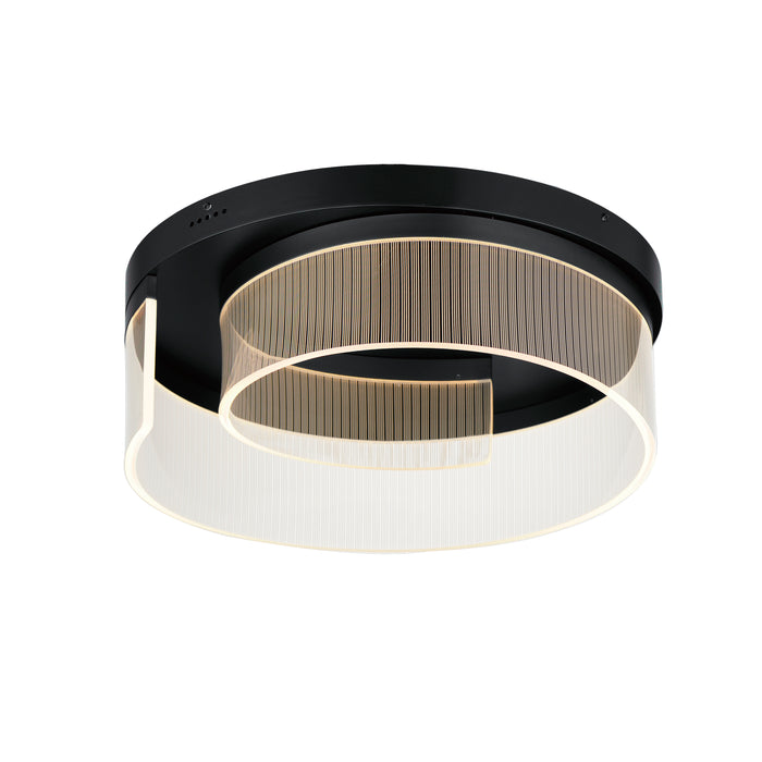 ET2 Sonata 20 LED Flush Mount Model: E24779-133BK