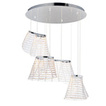 ET2 Tartan 3-Light LED Pendant Model: E24816-82PC