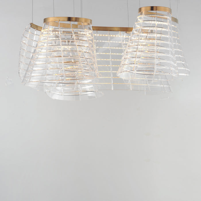 ET2 Tartan 3-Light LED Pendant Model: E24816-82BCN