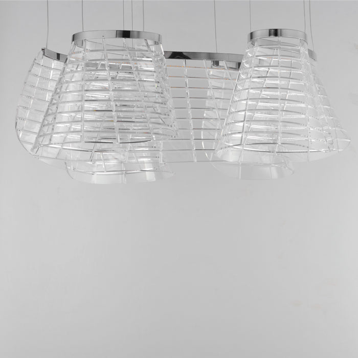 ET2 Tartan 3-Light LED Pendant Model: E24816-82PC