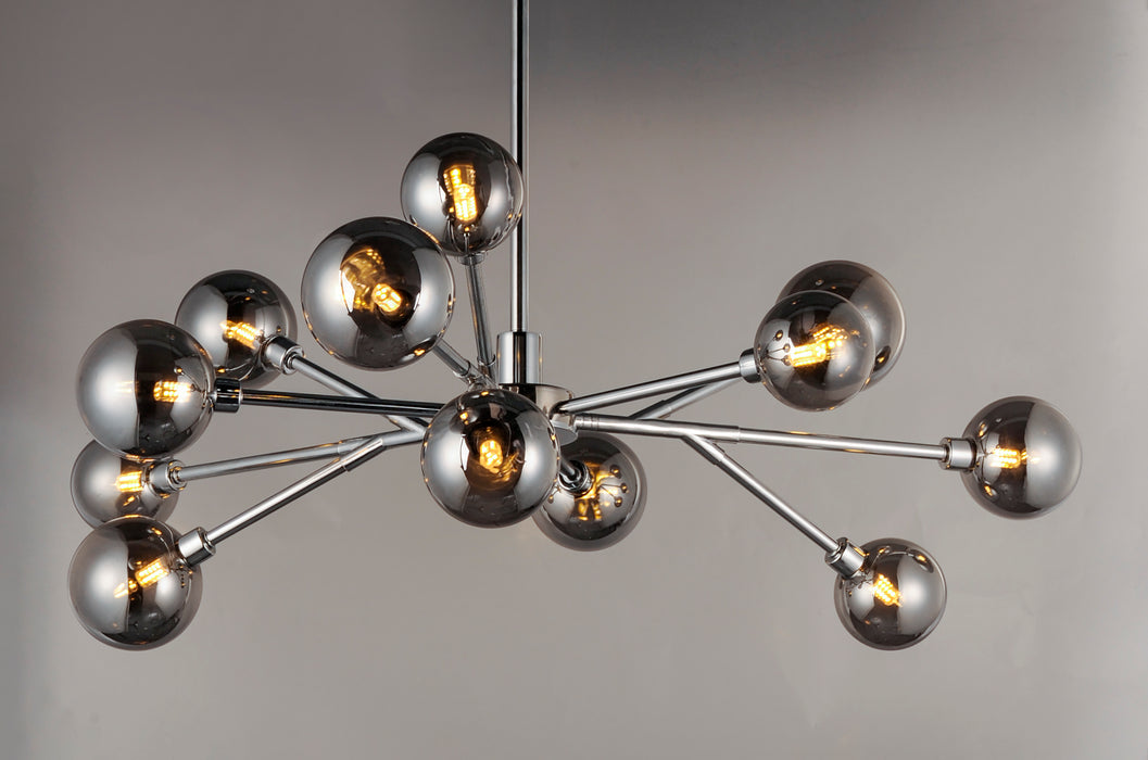 ET2 Asteroid 12-Light LED Chandelier Model: E24826-138PC