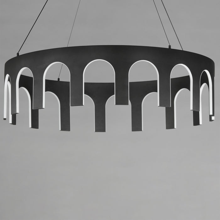 ET2 Coronation 40 LED Pendant Model: E24864-BK