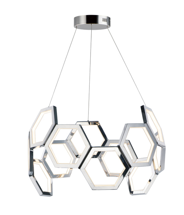 ET2 Polygon LED Pendant Model: E24893-PC