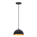 ET2 Hemisphere 1-Light 9 LED Pendant Model: E24900-GBGLD