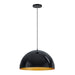 ET2 Hemisphere 1-Light 24 LED Pendant Model: E24904-GBGLD