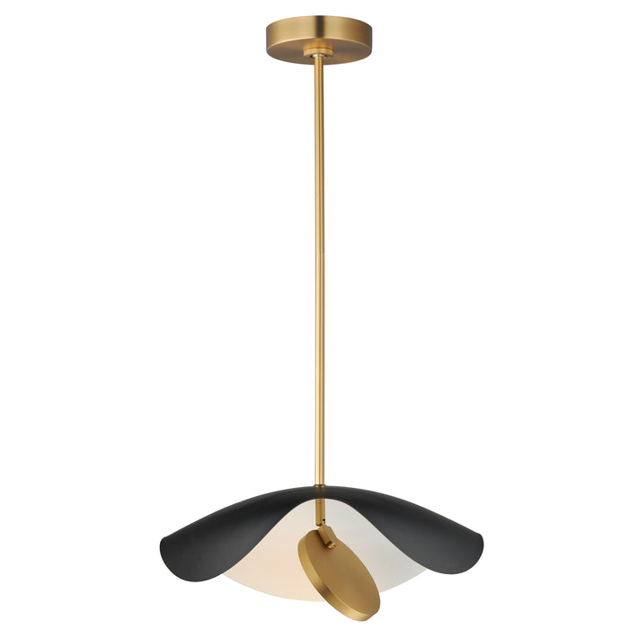 ET2 Carmen 16 LED Pendant Model: E24964-WTBKGLD