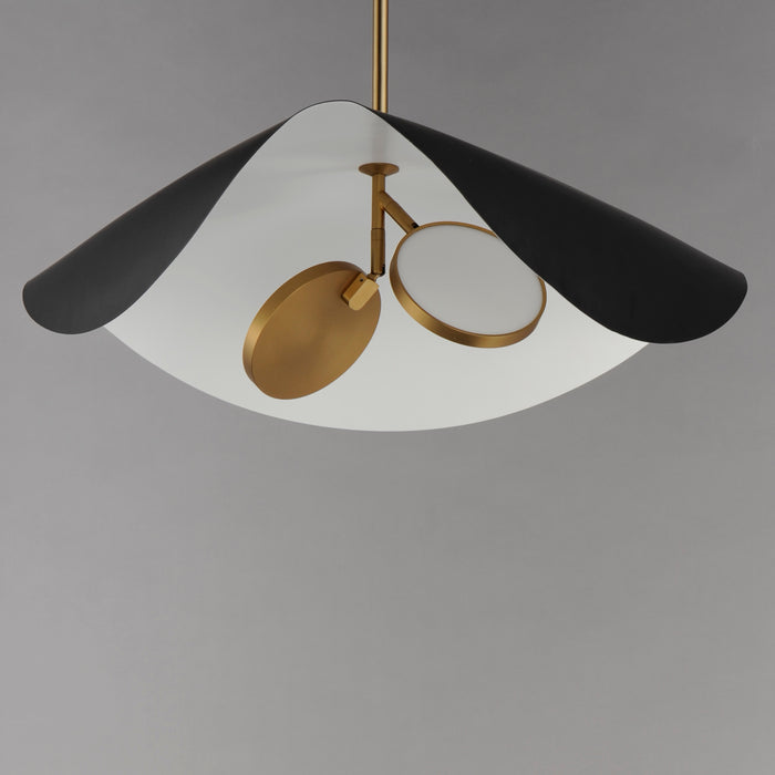 ET2 Carmen 24 LED Pendant Model: E24966-WTBKGLD