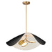 ET2 Carmen 32 LED Pendant Model: E24968-WTBKGLD