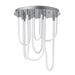 ET2 Soleil 7-Light LED RD Flush Mount Model: E24987-PC