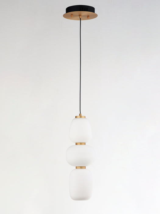 ET2 Soji 18 LED Pendant Model: E25067-92BKGLD