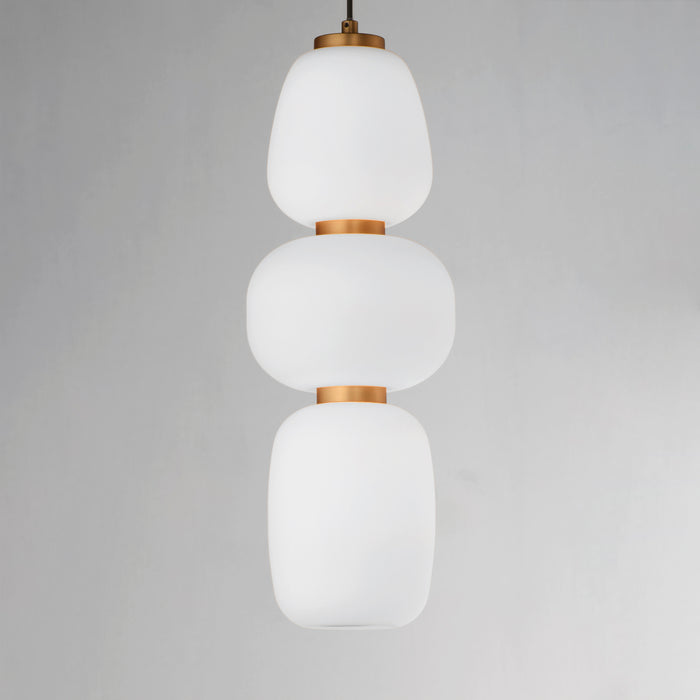 ET2 Soji 18 LED Pendant Model: E25067-92BKGLD