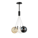 ET2 Burst 4-Light LED Pendant - Mixed Model: E25084-148BK