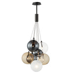 ET2 Burst 9-Light LED Pendant - Mixed Model: E25087-148BK