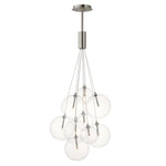 ET2 Burst 9-Light LED Pendant - Clear Model: E25087-18SN