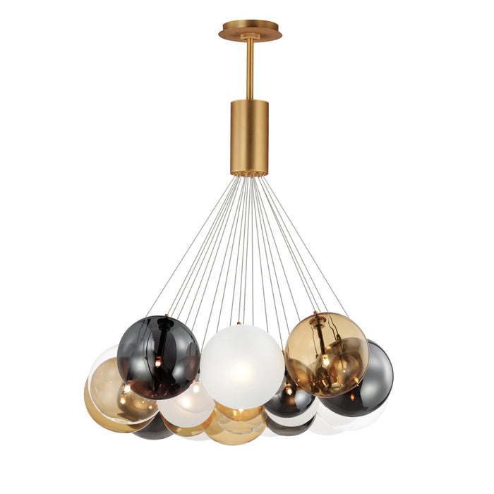 ET2 Burst 20-Light LED Pendant - Mixed Model: E25088-148GLD