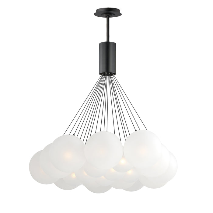 ET2 Burst 20-Light LED Pendant - Frost Model: E25088-54BK