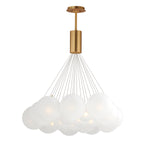 ET2 Burst 20-Light LED Pendant - Frost Model: E25088-54GLD