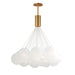 ET2 Burst 20-Light LED Pendant - Frost Model: E25088-54GLD