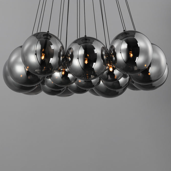 ET2 Burst 20-Light LED Pendant - Smoke Model: E25088-142BK