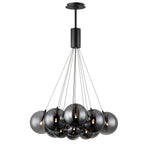 ET2 Burst 12-Light LED Pendant - Smoke Model: E25089-142BK