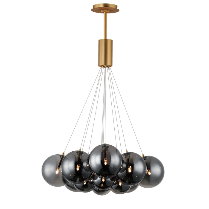 ET2 Burst 12-Light LED Pendant - Smoke Model: E25089-142GLD