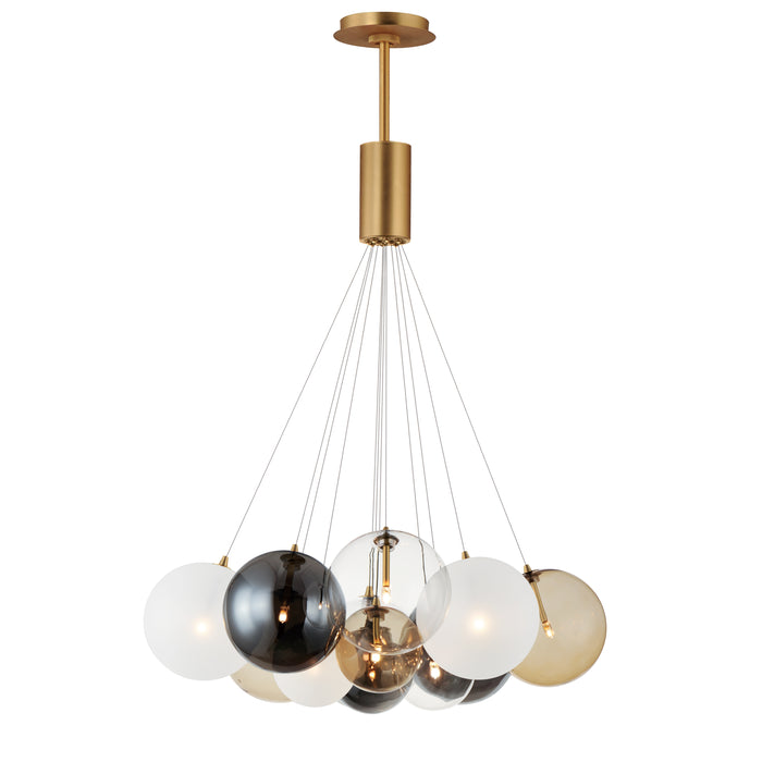 ET2 Burst 12-Light LED Pendant - Mixed Model: E25089-148GLD