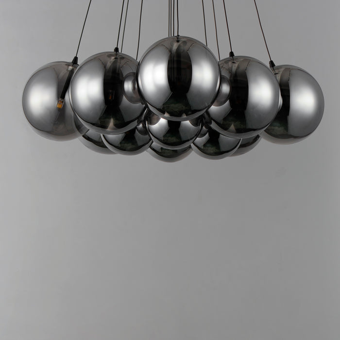 ET2 Burst 12-Light LED Pendant - Smoke Model: E25089-142BK