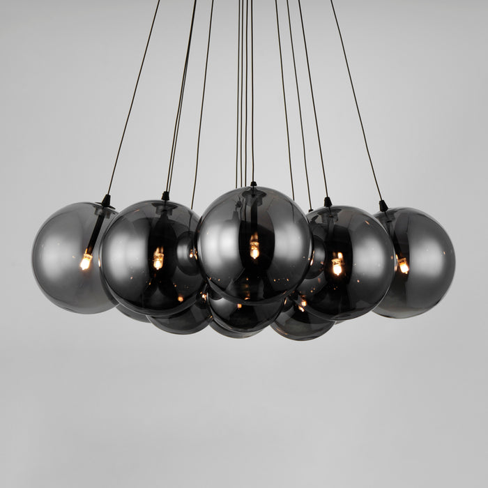 ET2 Burst 12-Light LED Pendant - Smoke Model: E25089-142BK