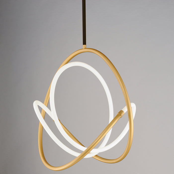 ET2 Mobius 24 LED Pendant Model: E25094-01BKGLD