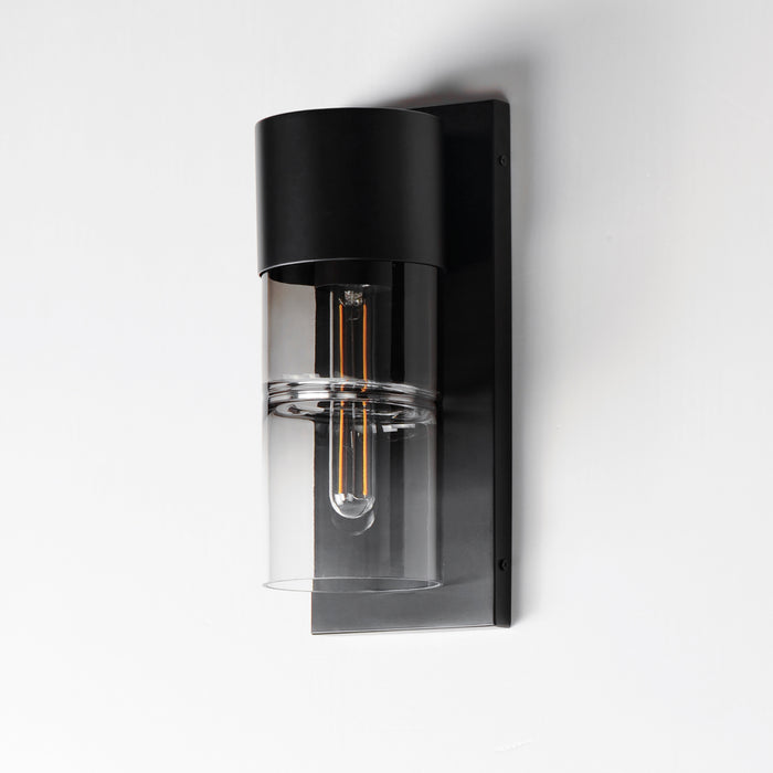 ET2 Smokestack Small LED Outdoor Wall Sconce Model: E26142-142BK