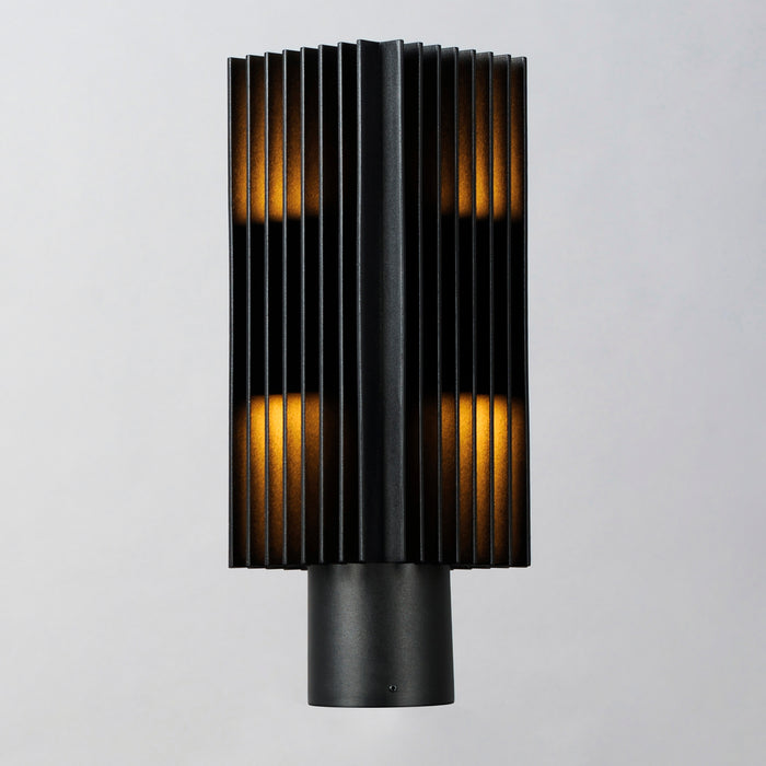 ET2 Rampart LED Outdoor Post Mount Model: E30110-BK