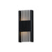 ET2 Rampart Large LED Outdoor Wall Sconce Model: E30116-BK