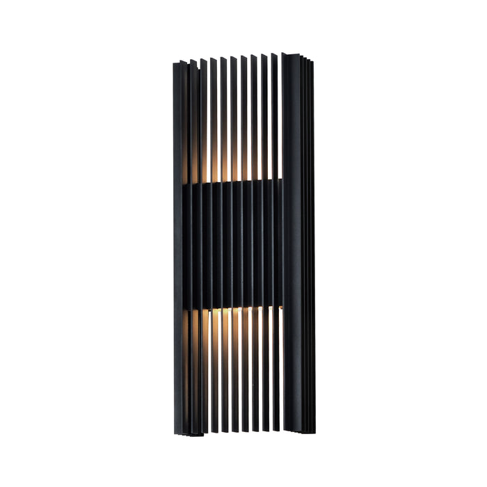 ET2 Rampart Large LED Outdoor Wall Sconce Model: E30117-BK