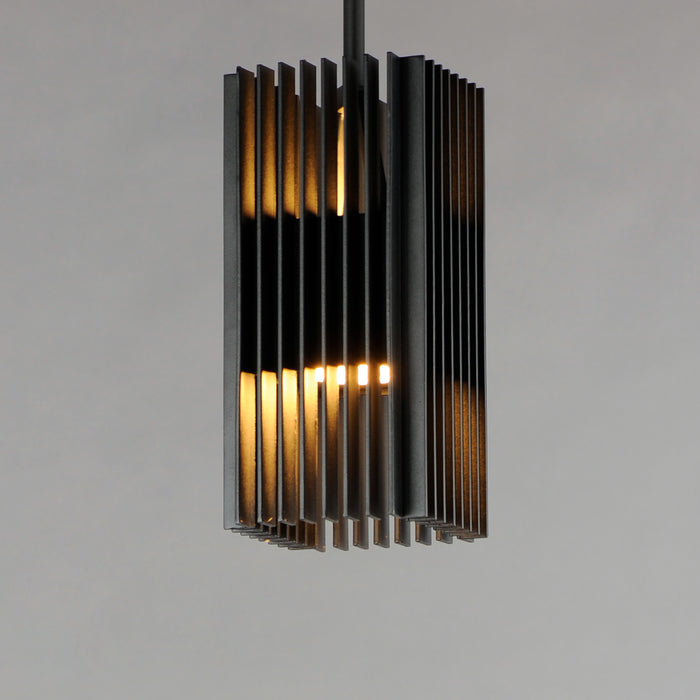 ET2 Rampart LED Outdoor Pendant Model: E30119-BK