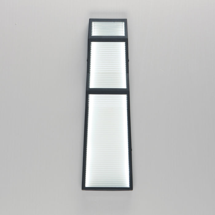 ET2 Totem Outdoor LED Sconce Model: E30124-144BK