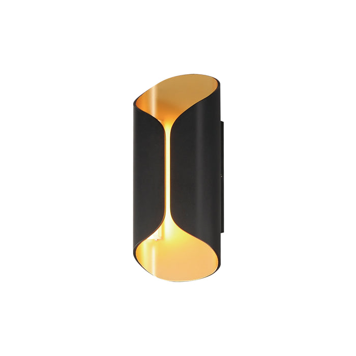 ET2 Folio 14 LED Outdoor Wall Sconce Model: E30152-BKGLD