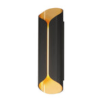 ET2 Folio 20 LED Outdoor Wall Sconce Model: E30156-BKGLD