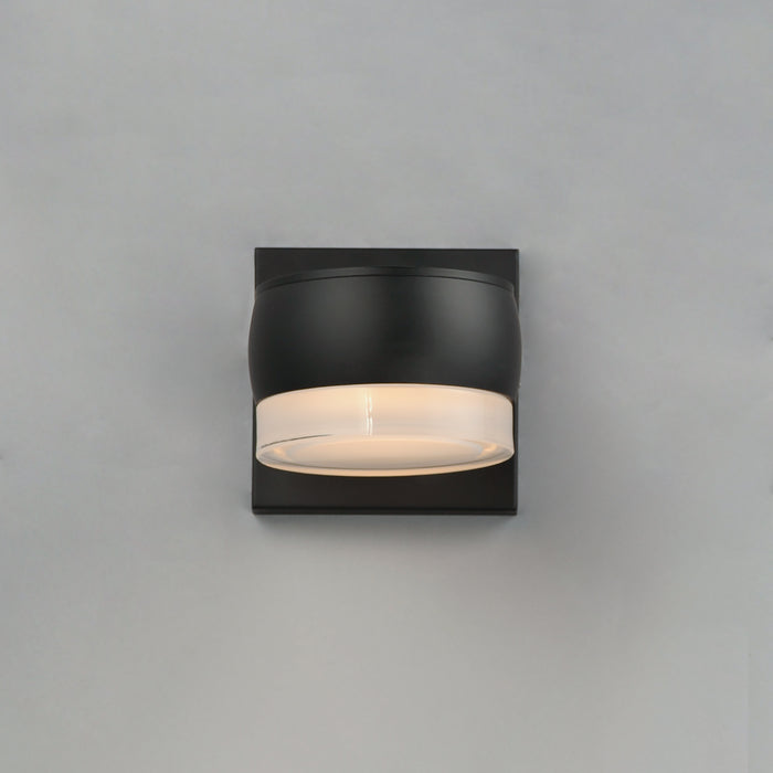 ET2 Modular Can 1-Light LED Sconce Model: E30161-10BK