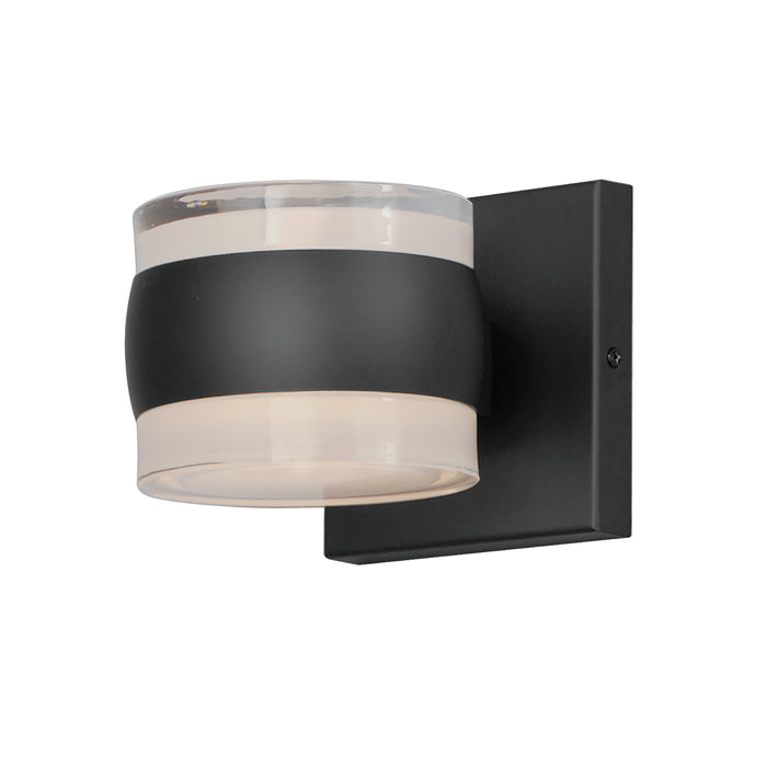 ET2 Modular Can 2-Light LED Sconce Model: E30171-10BK