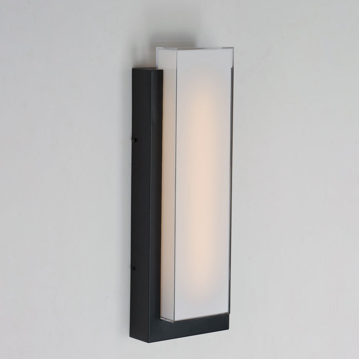 ET2 Tower Large LED Outdoor Wall Sconce Model: E30186-01BK