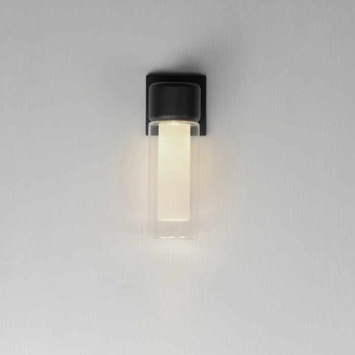 ET2 Dram Small LED Outdoor Sconce Model: E30191-93BK