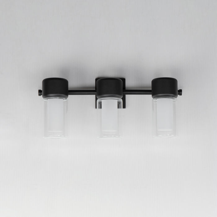 ET2 Dram 3-Light LED Bath Sconce Model: E30193-93BK