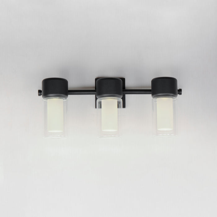 ET2 Dram 3-Light LED Bath Sconce Model: E30193-93BK