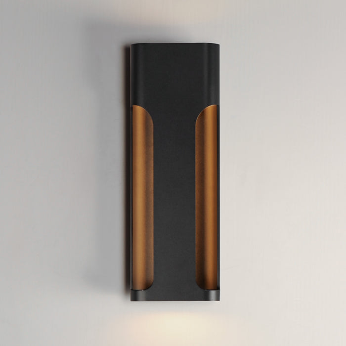 ET2 Maglev 18 LED Outdoor Wall Sconce Model: E30214-BK