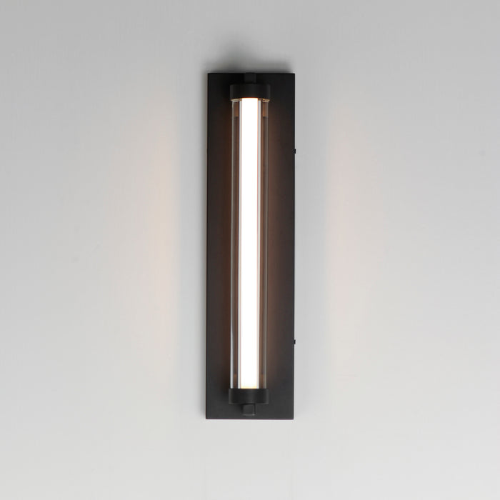 ET2 Fuse 18 LED Outdoor Wall Sconce Model: E30252-10BKGLD